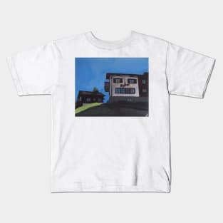 Switzerland Alpine Houses Kids T-Shirt